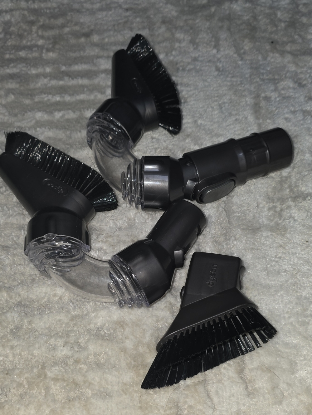 Dyson Vacuum Brush Accessory Set - Black